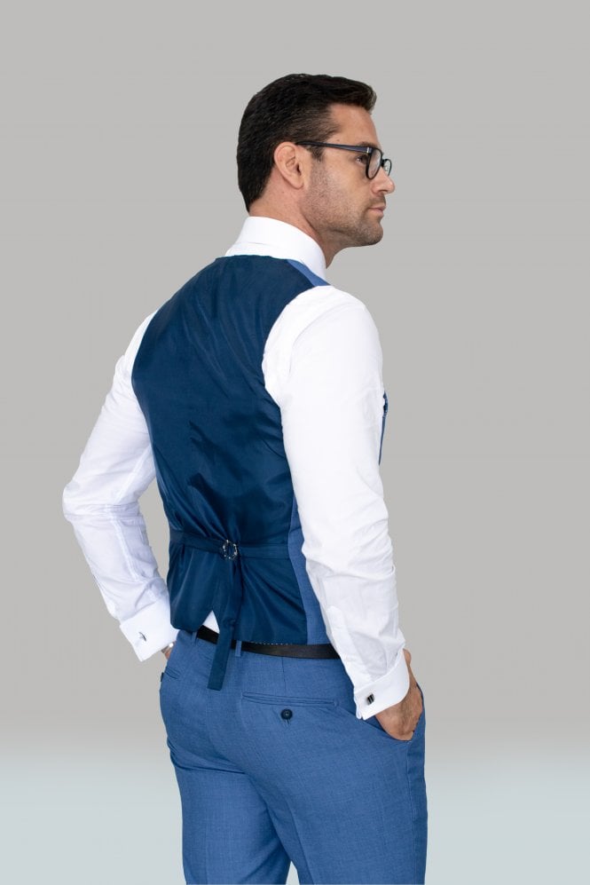 Blue Jay Waistcoat - Waistcoats - - THREADPEPPER