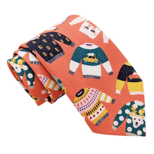 Cheeky Christmas Jumpers Christmas Tie - Ties - - THREADPEPPER