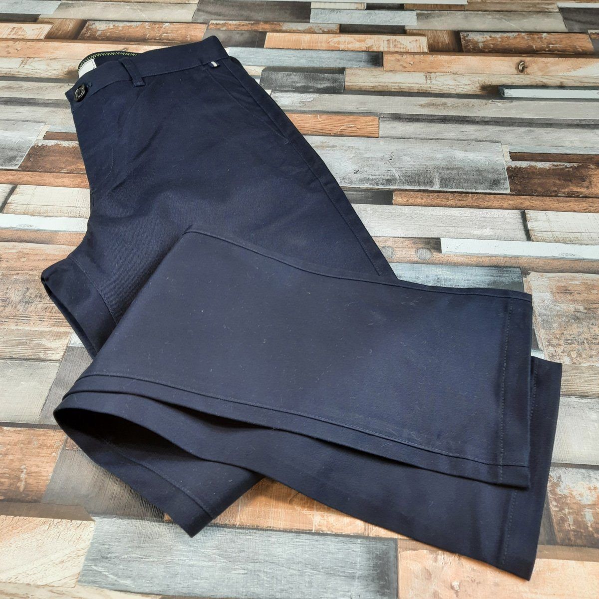 Dakota Navy Chinos - STOCK CLEARANCE - Chinos - - THREADPEPPER