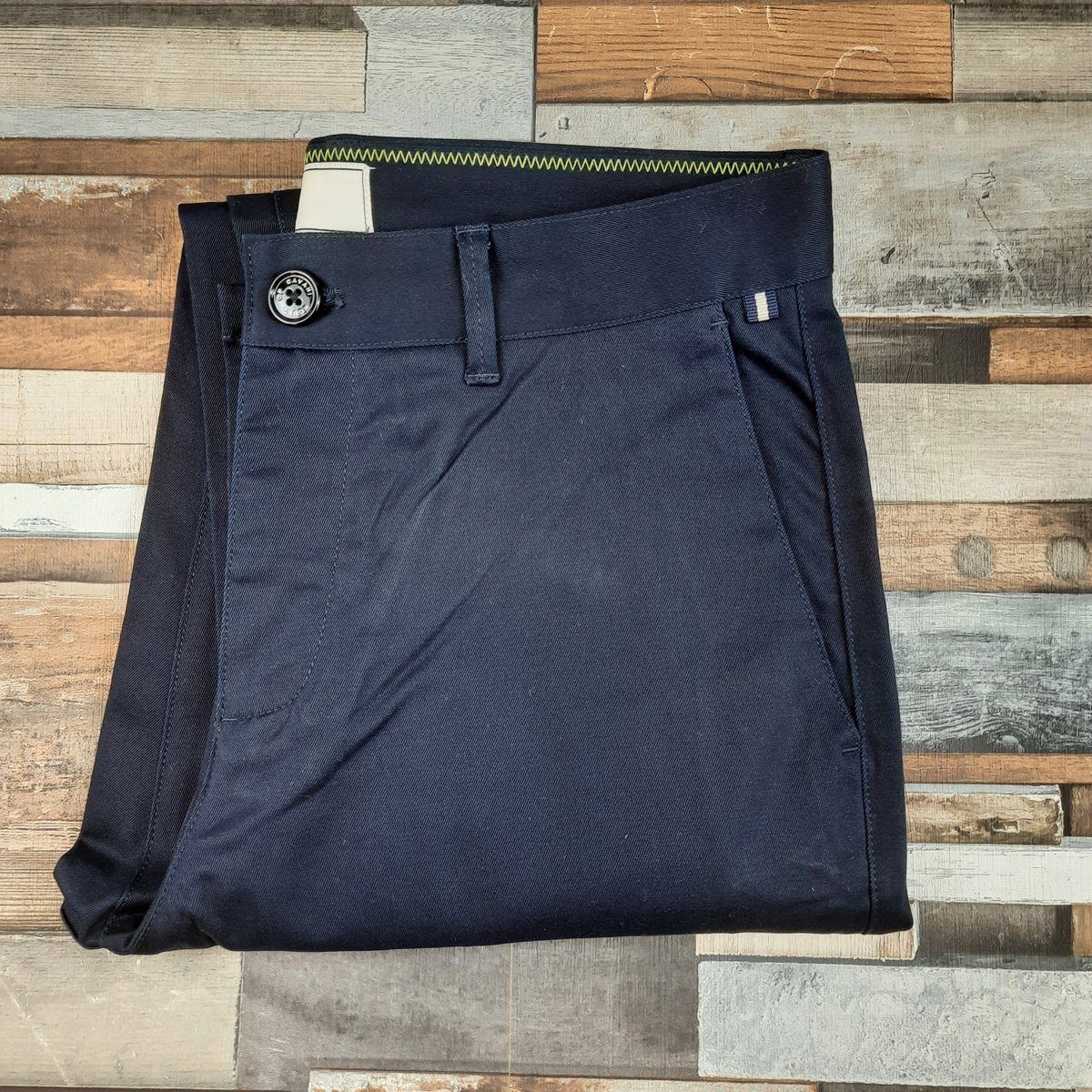 Dakota Navy Chinos - STOCK CLEARANCE - Chinos - - THREADPEPPER