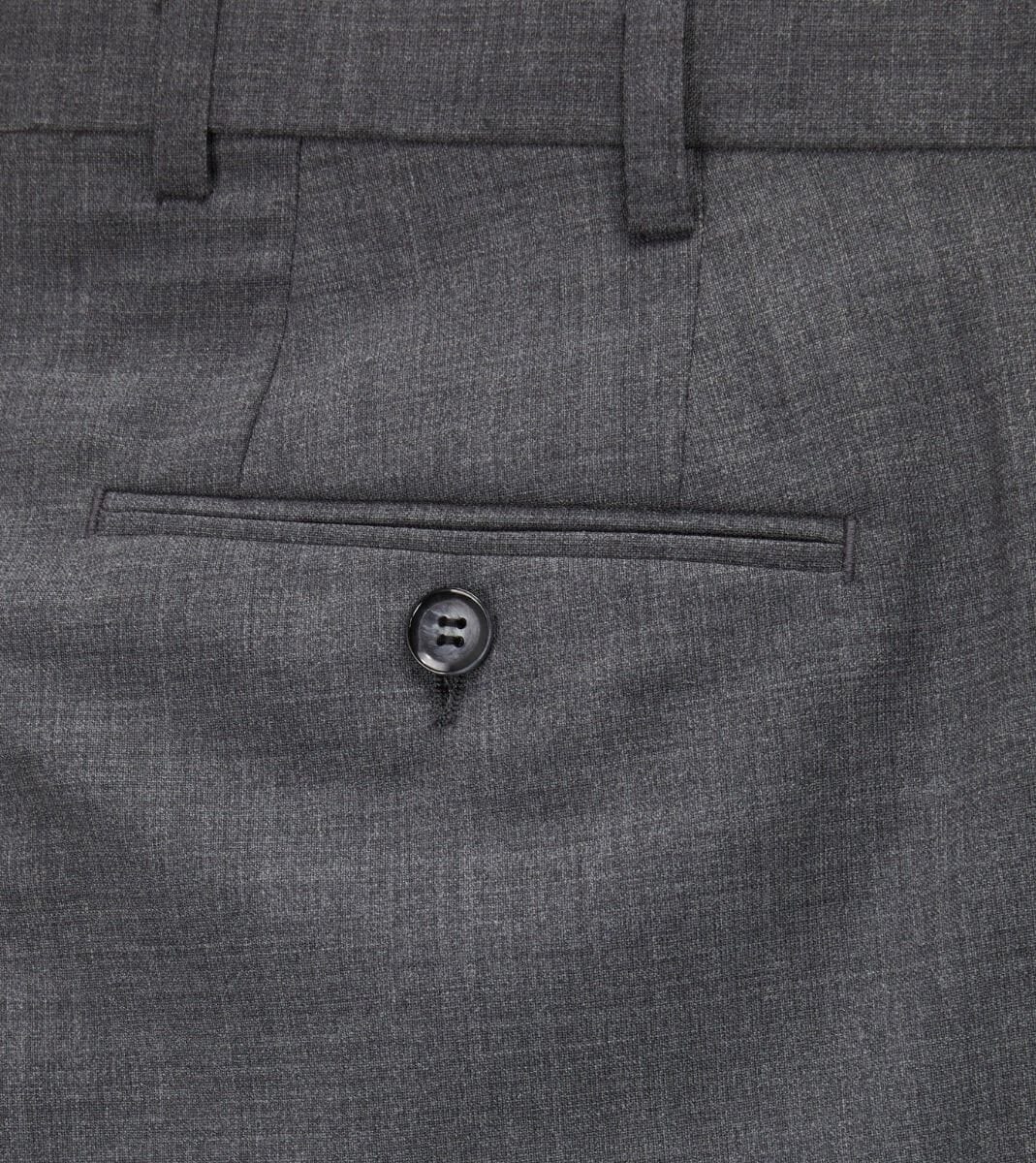Darwin Grey Trousers - Trousers - - THREADPEPPER