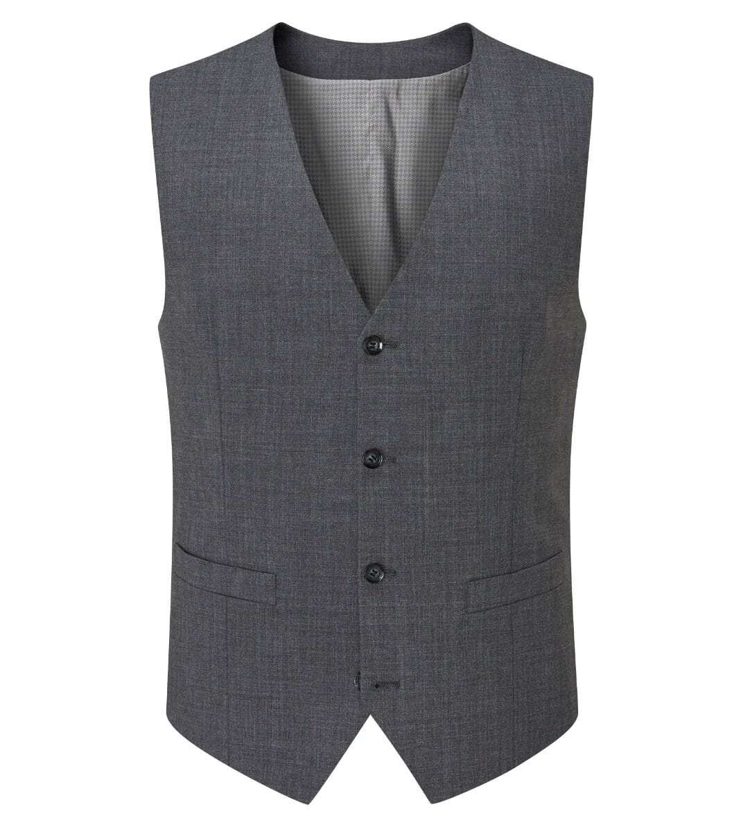Darwin Grey Waistcoat - Waistcoats - - THREADPEPPER