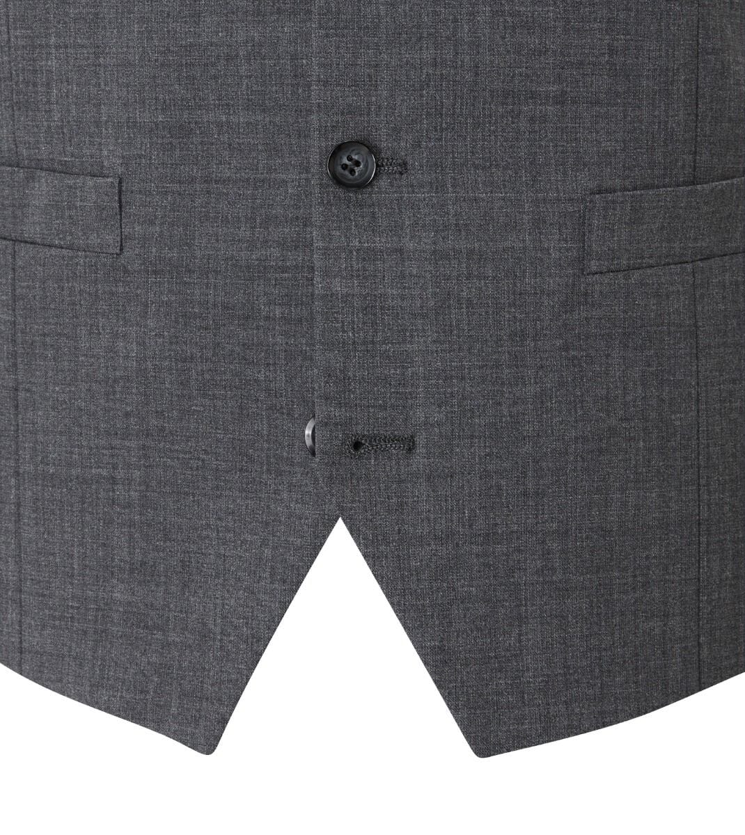 Darwin Grey Waistcoat - Waistcoats - - THREADPEPPER
