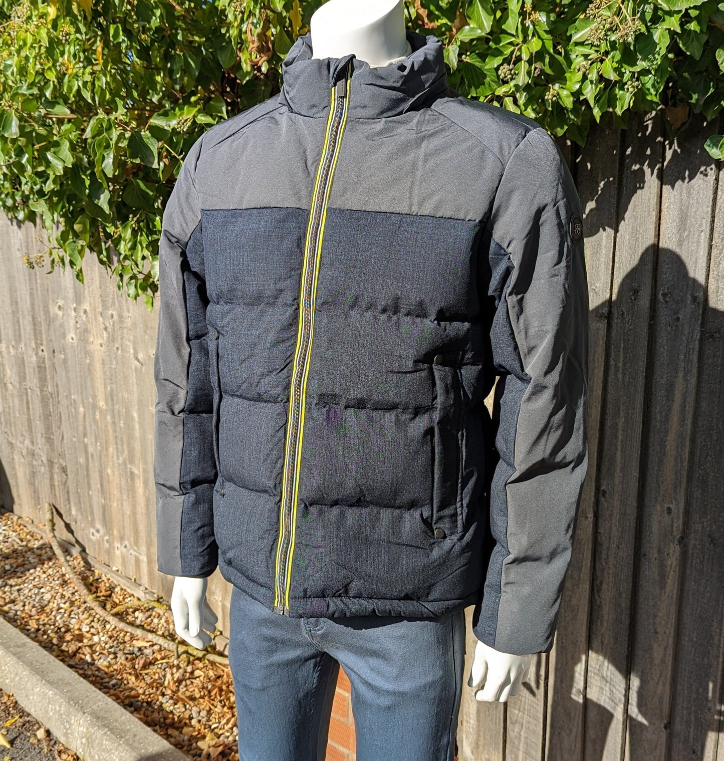 Farros Navy Jacket - Coats - - THREADPEPPER