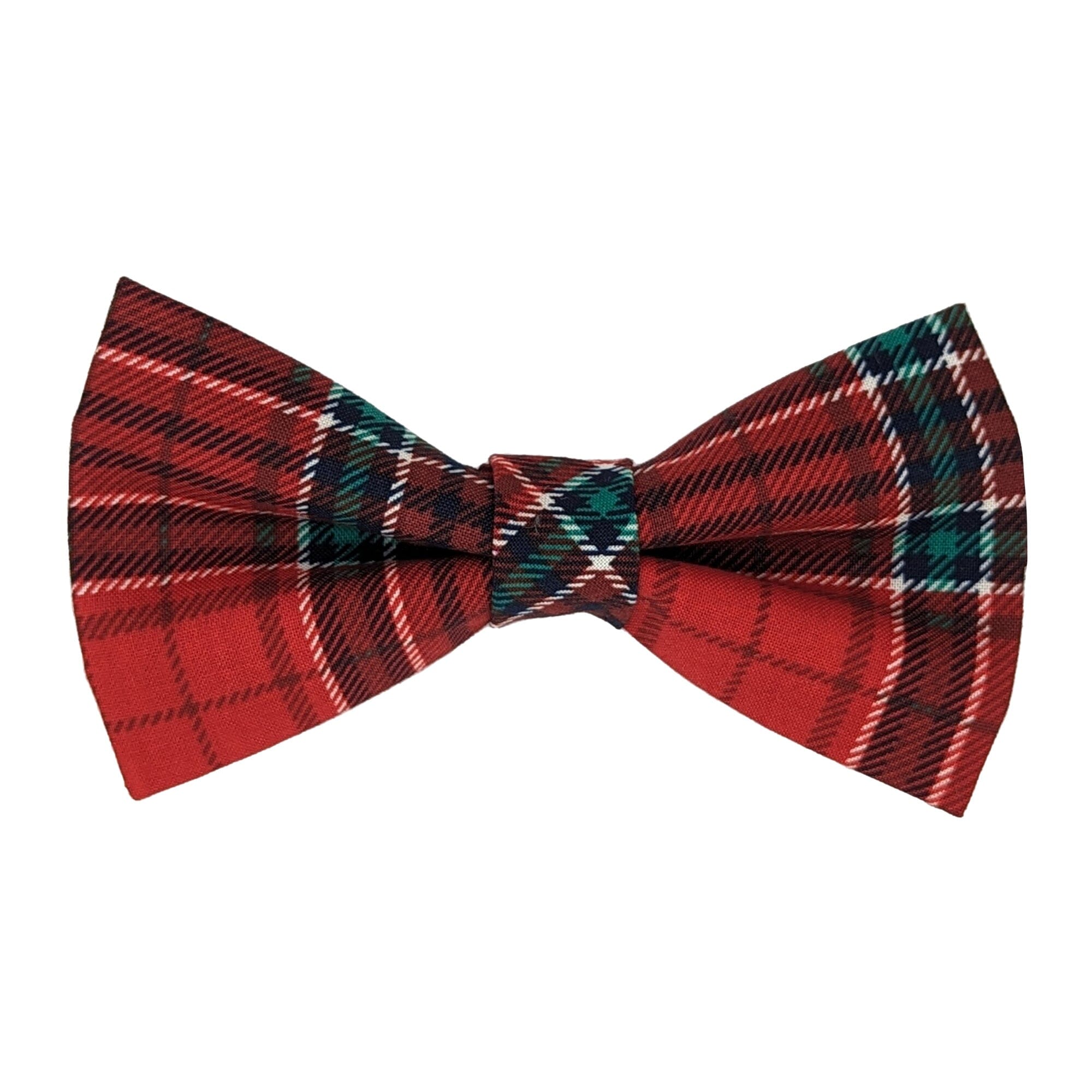 Festive Tartan Christmas Bow Tie | Festive Bow | Christmas Outfit ...