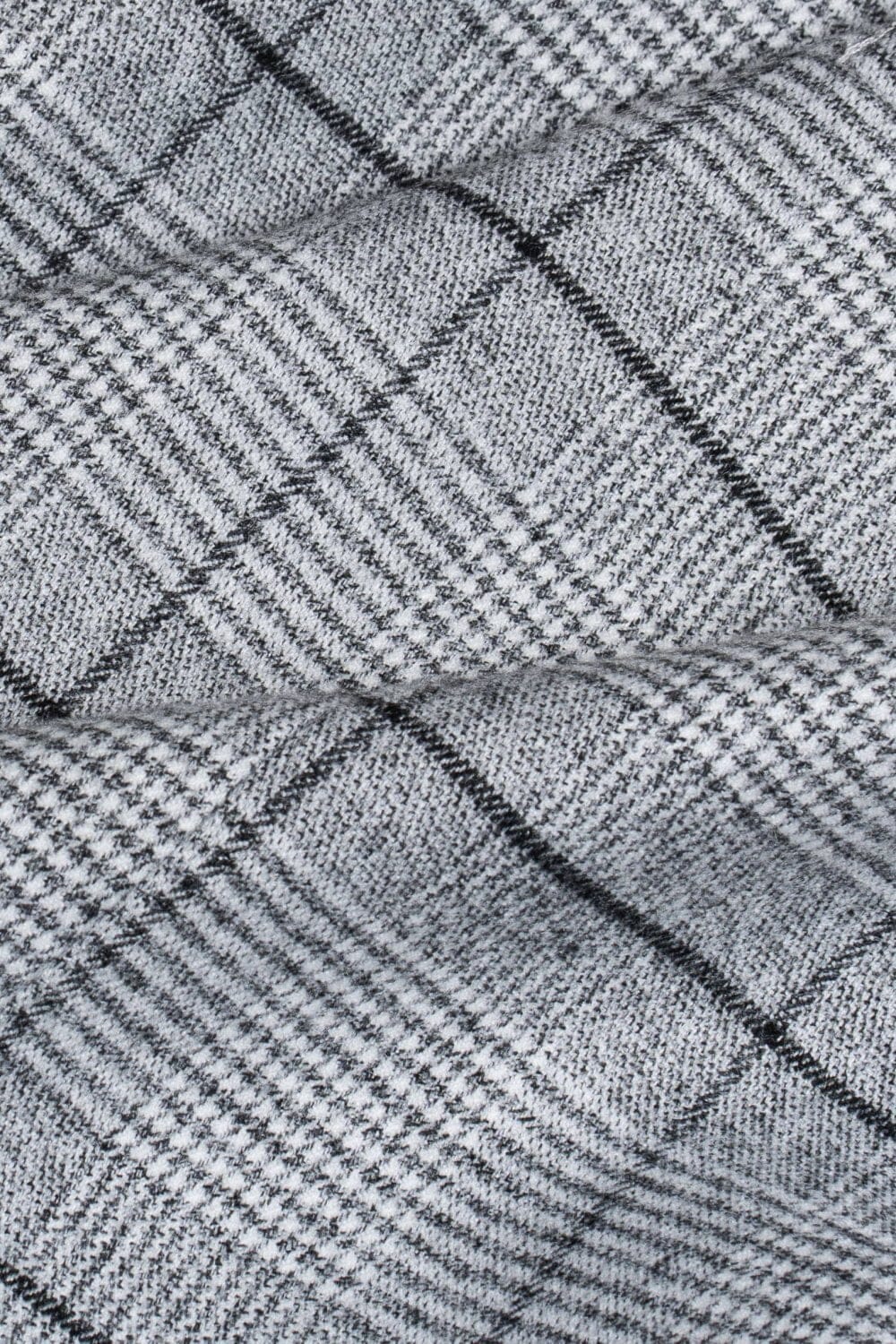 Ghost Pale Grey Checked Waistcoat - Waistcoats - - THREADPEPPER