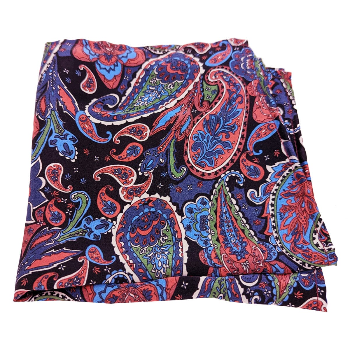 Holst Paisley Silk Handkerchief - Handkerchiefs - - THREADPEPPER