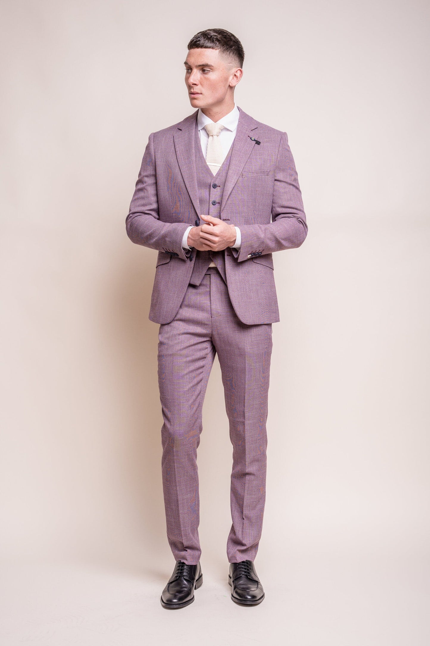 Lilac Linen Blazer - STOCK CLEARANCE - Blazers & Jackets - - THREADPEPPER