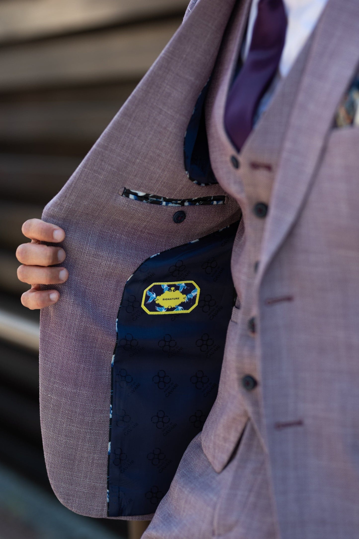 Lilac Linen Blazer - STOCK CLEARANCE - Blazers & Jackets - - THREADPEPPER