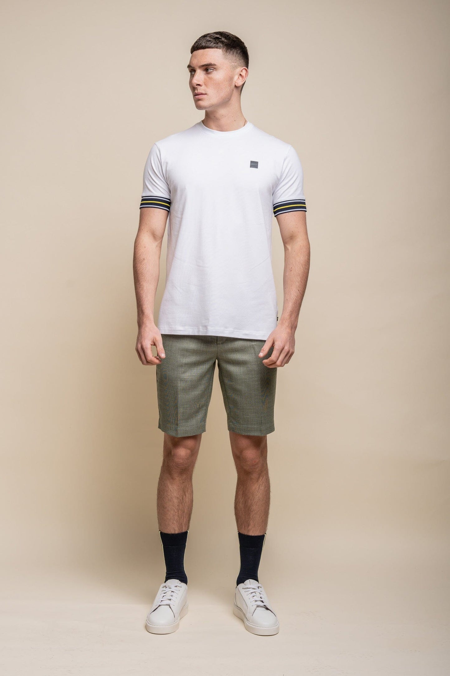 Malaga White T-Shirt - T-Shirts - - THREADPEPPER