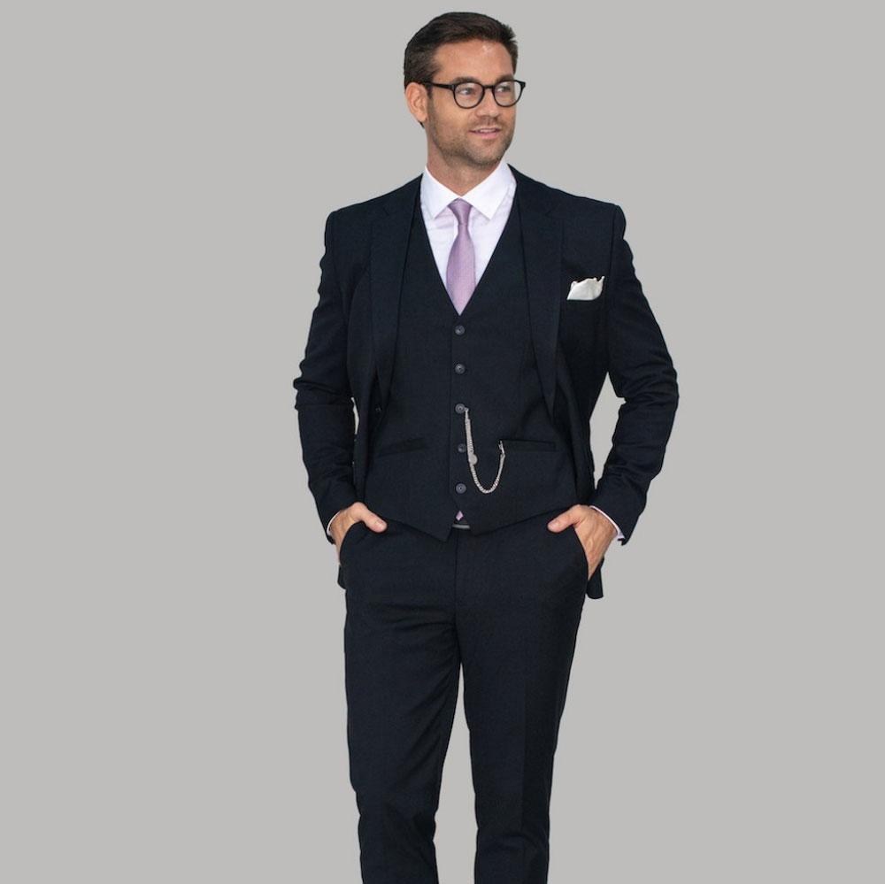 Plain Black Jacket - STOCK CLEARANCE - Clearance Jackets - - THREADPEPPER