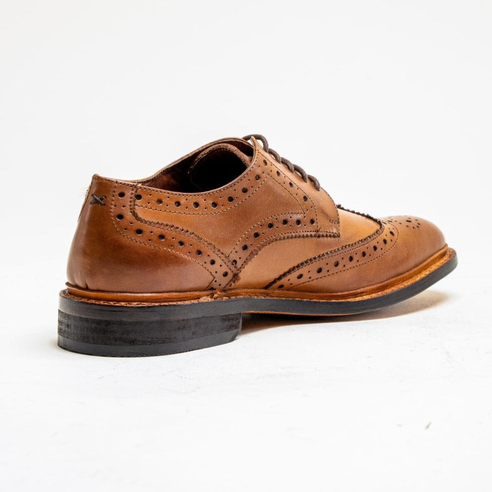 Merton Tan Shoes - Shoes - - THREADPEPPER