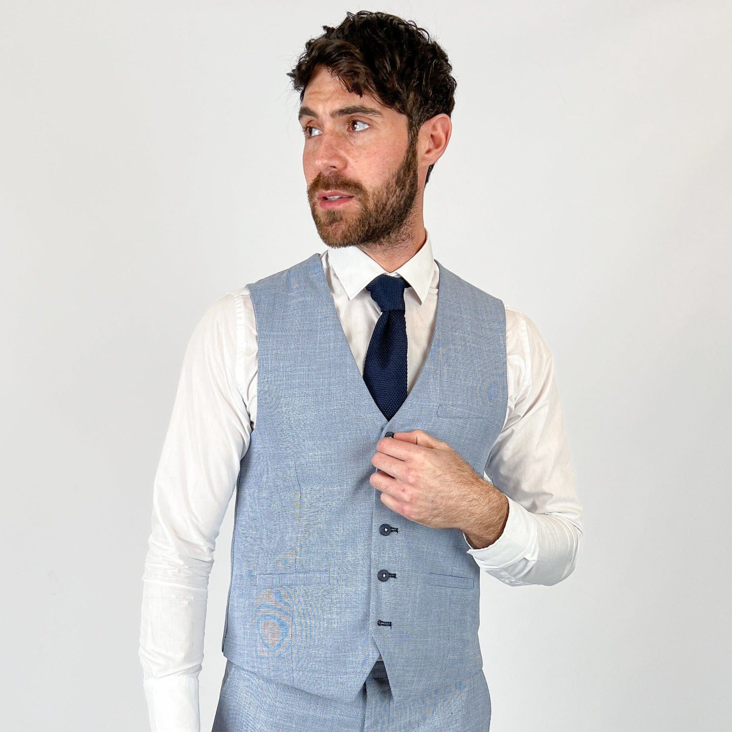 Miami Sky Waistcoat - Waistcoats - 34R - THREADPEPPER