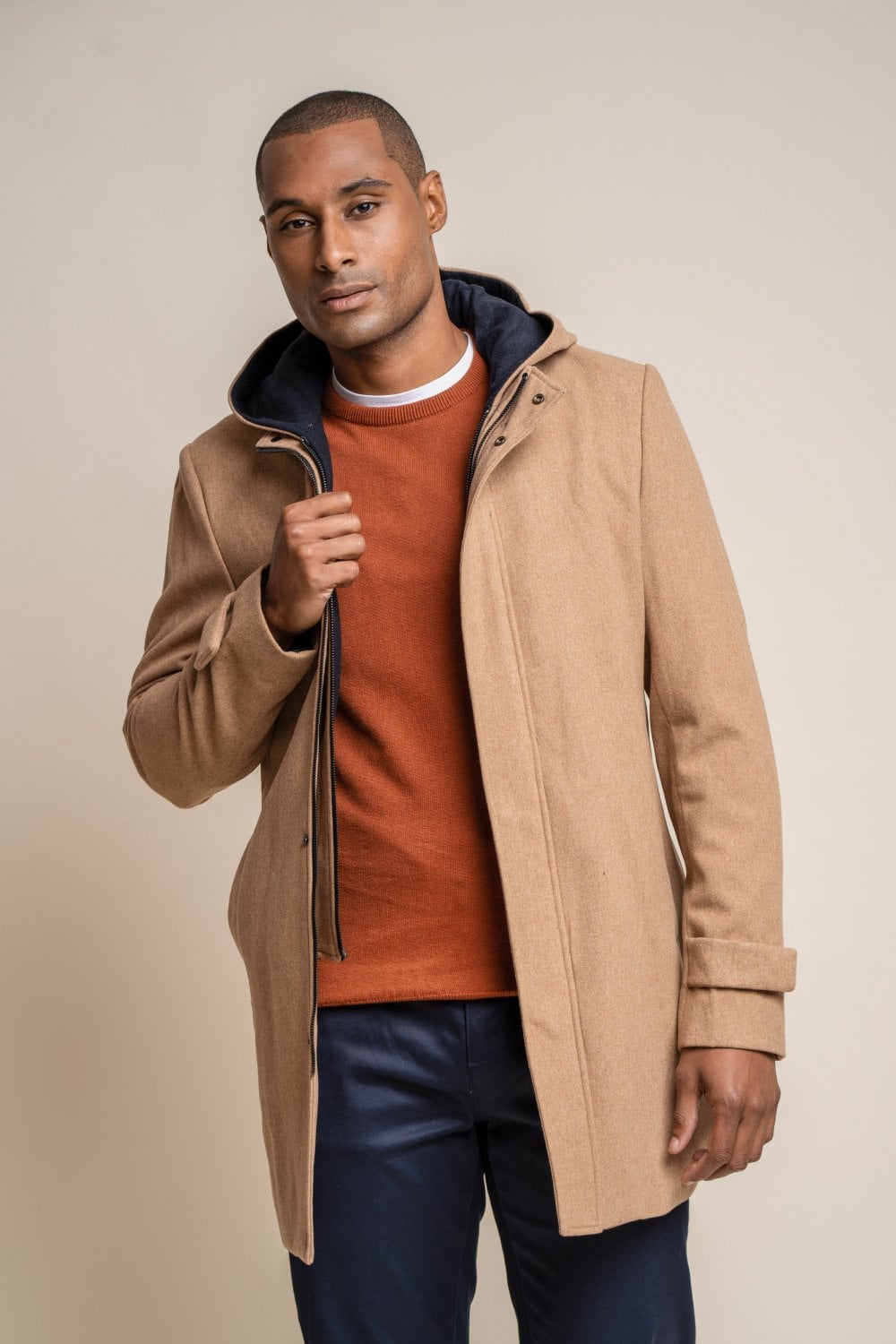 Michigan Camel Overcoat - Coats - 36R - THREADPEPPER
