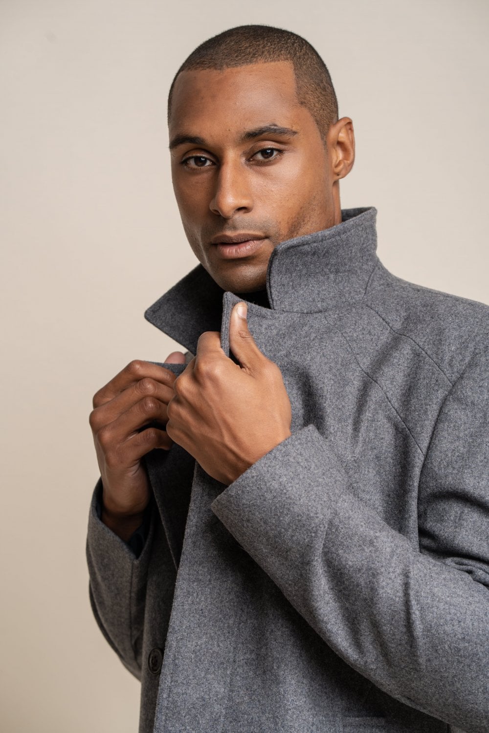 Nelson Slate Coat - Coats - 36R - THREADPEPPER