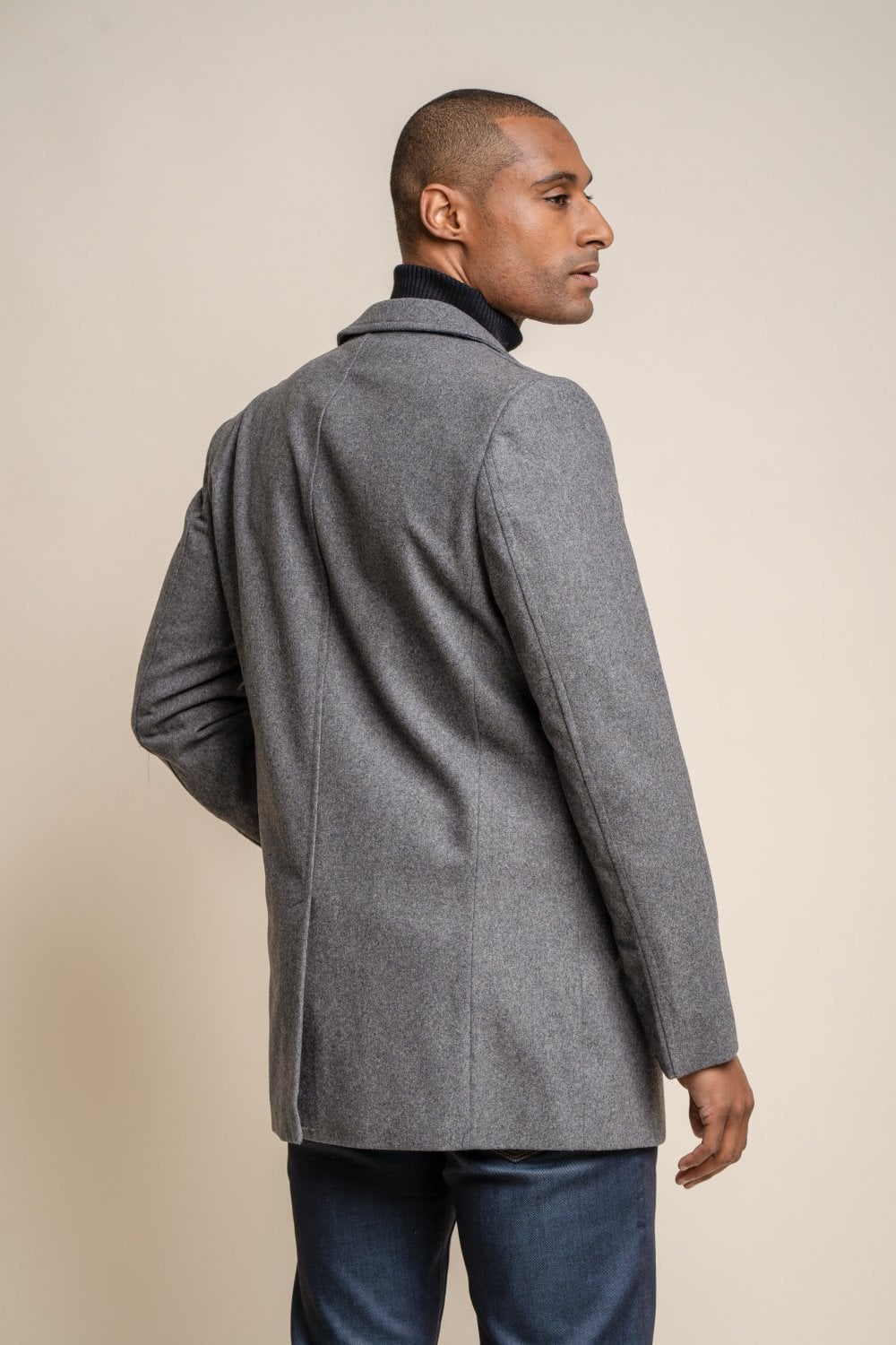 Nelson Slate Coat - Coats - - THREADPEPPER