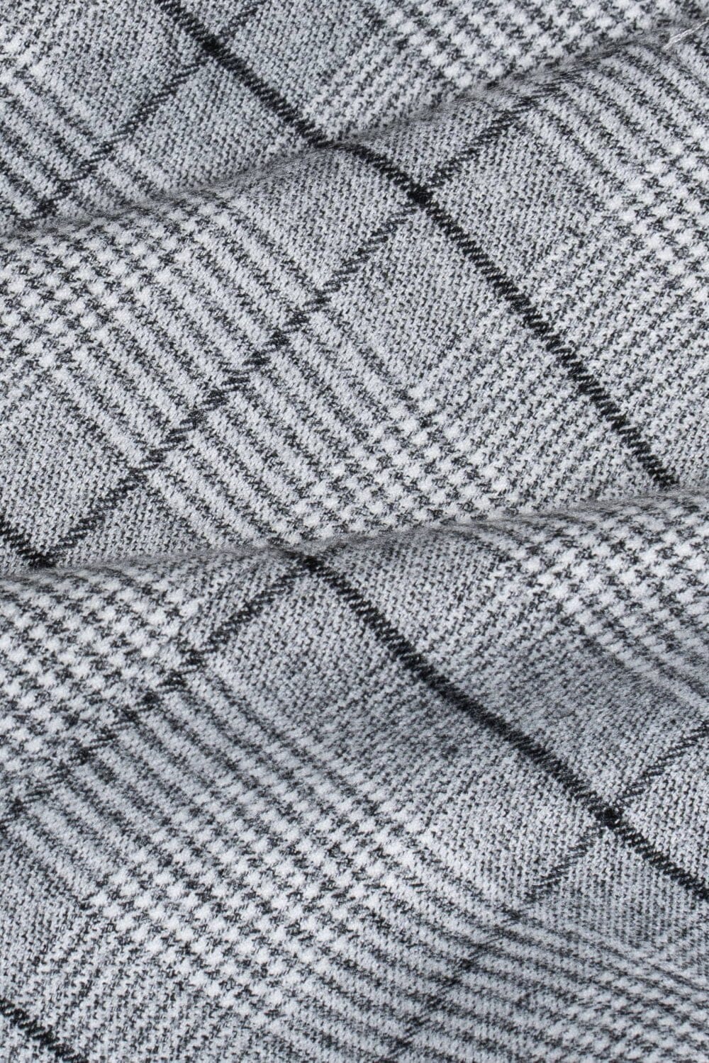 Pale Grey Checked Waistcoat - STOCK CLEARANCE - Waistcoats - - THREADPEPPER