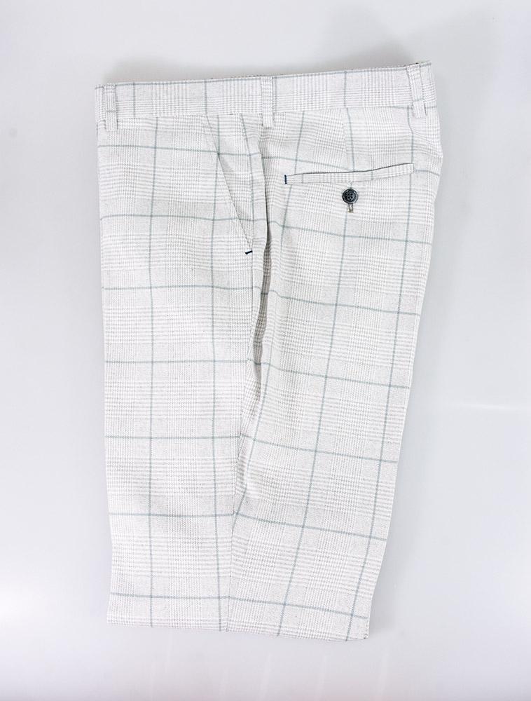 Radika Snow Check Trousers - Trousers - 30R - THREADPEPPER