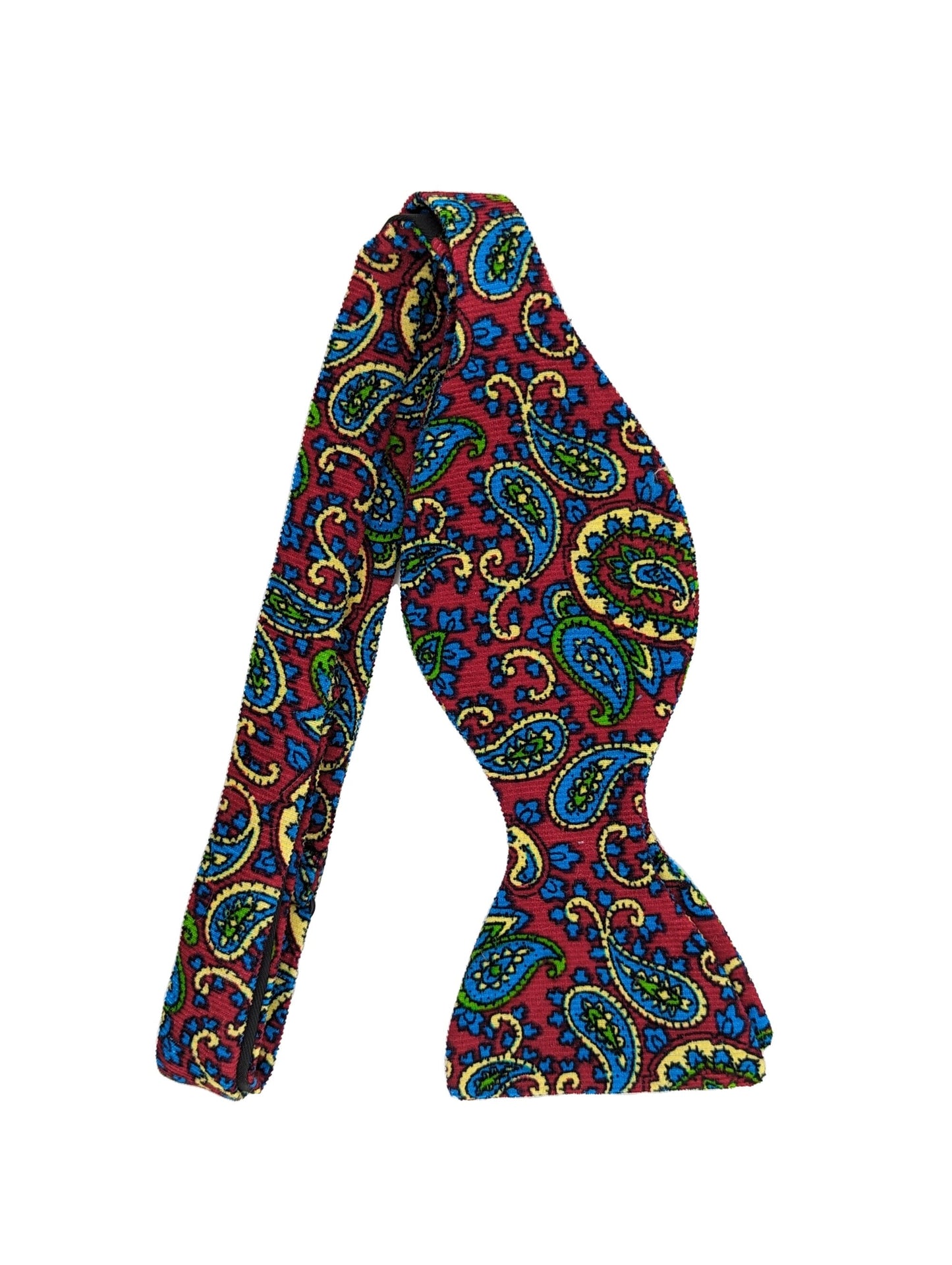 Retro Paisley Bow Tie - Bow Ties - Self-Tie - THREADPEPPER