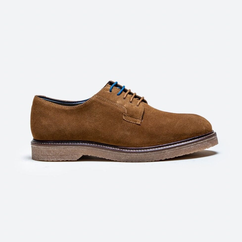 Plain Tan Suede Shoes | Mens Tan Suede Shoes | Smart Casual Footwear â Threadpepper