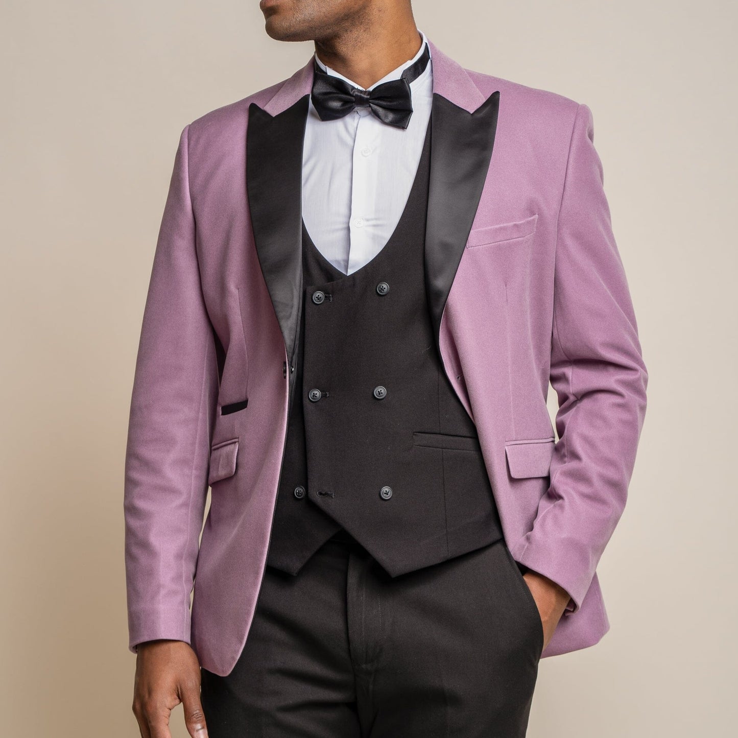 Rosa Lavender Velvet Blazer - Blazers & Jackets - 34R - THREADPEPPER