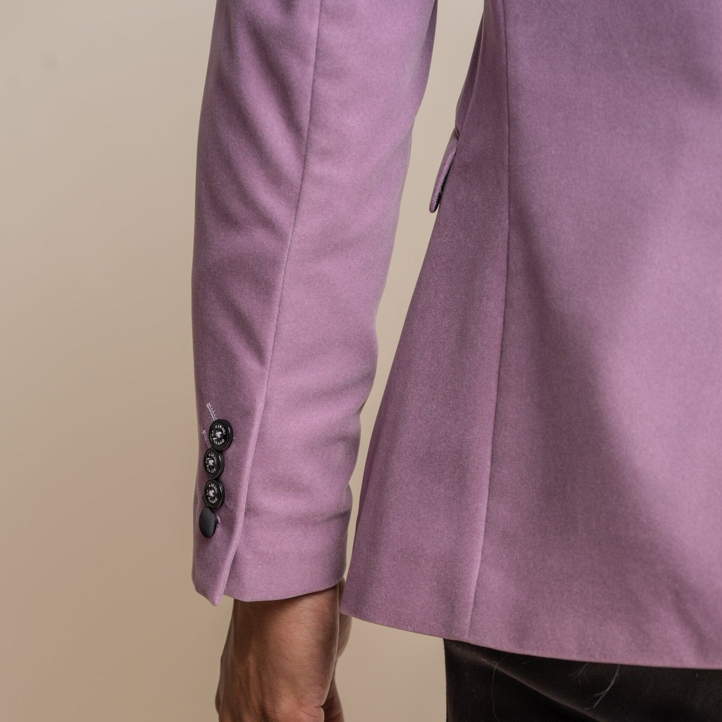 Rosa Lavender Velvet Blazer - Blazers & Jackets - - THREADPEPPER