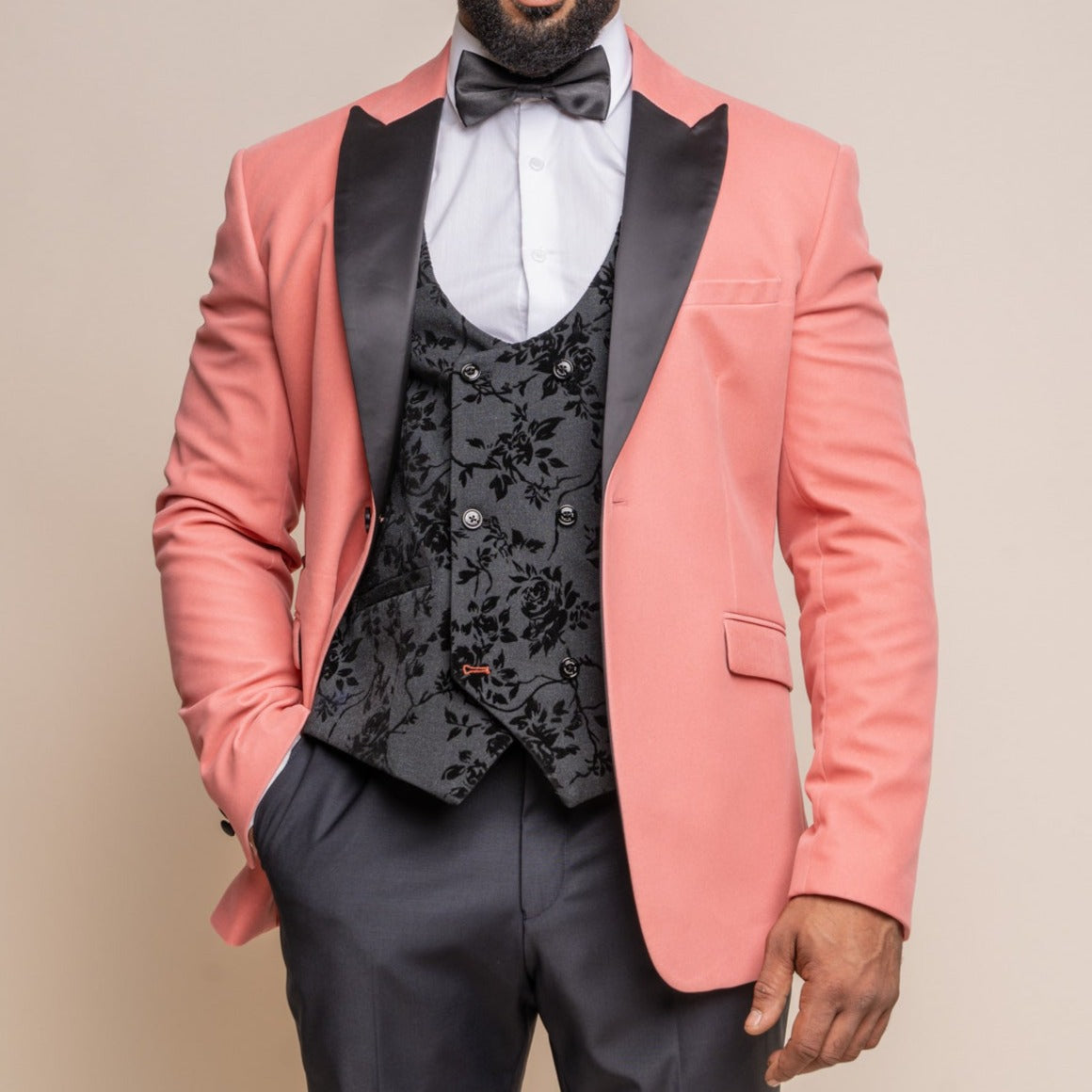 Rosa Pink Velvet Blazer - Blazers & Jackets - 34R - THREADPEPPER