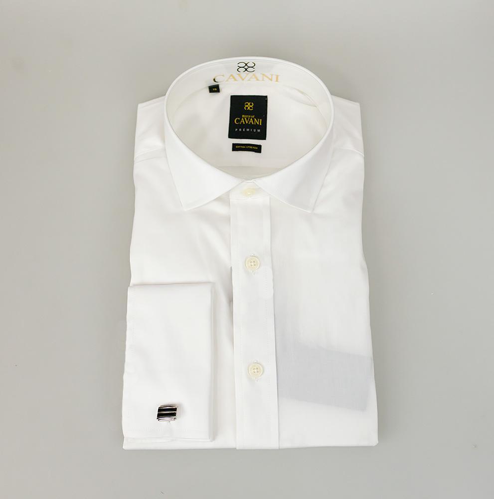 Rossi White Shirt - Shirts - 14.5 - THREADPEPPER