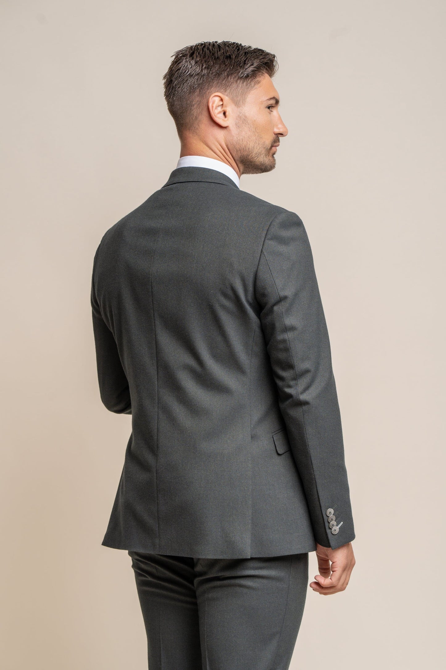 Smart Olive Jacket - STOCK CLEARANCE - Blazers & Jackets - - THREADPEPPER