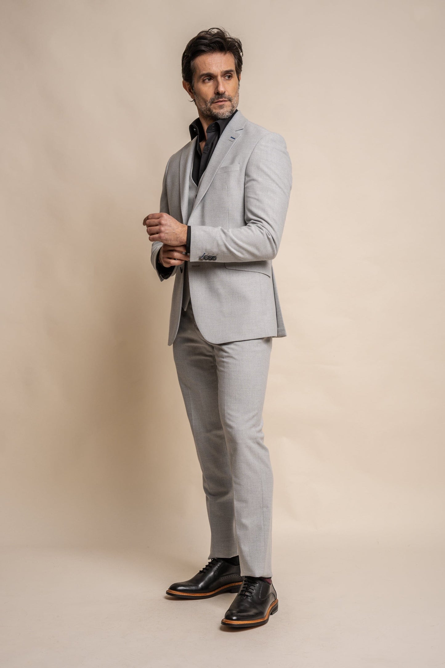 Smart Pale Grey Jacket - STOCK CLEARANCE - Blazers & Jackets - - THREADPEPPER