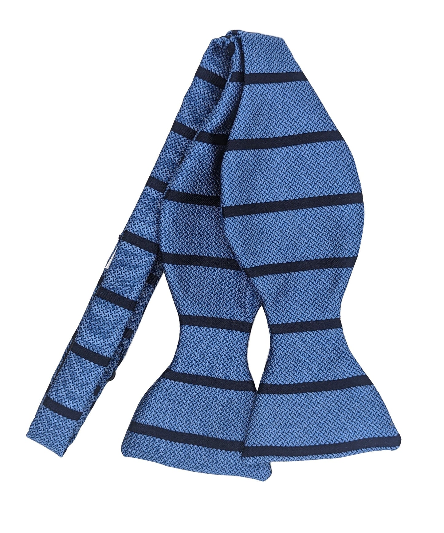 Tallis Stripe Silk Bow Tie - Bow Ties - Self-Tie - THREADPEPPER