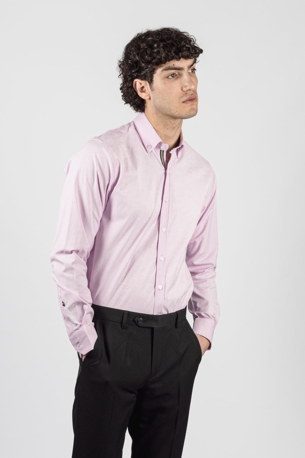 Tessa Pink Cotton Shirt - Shirts - - THREADPEPPER
