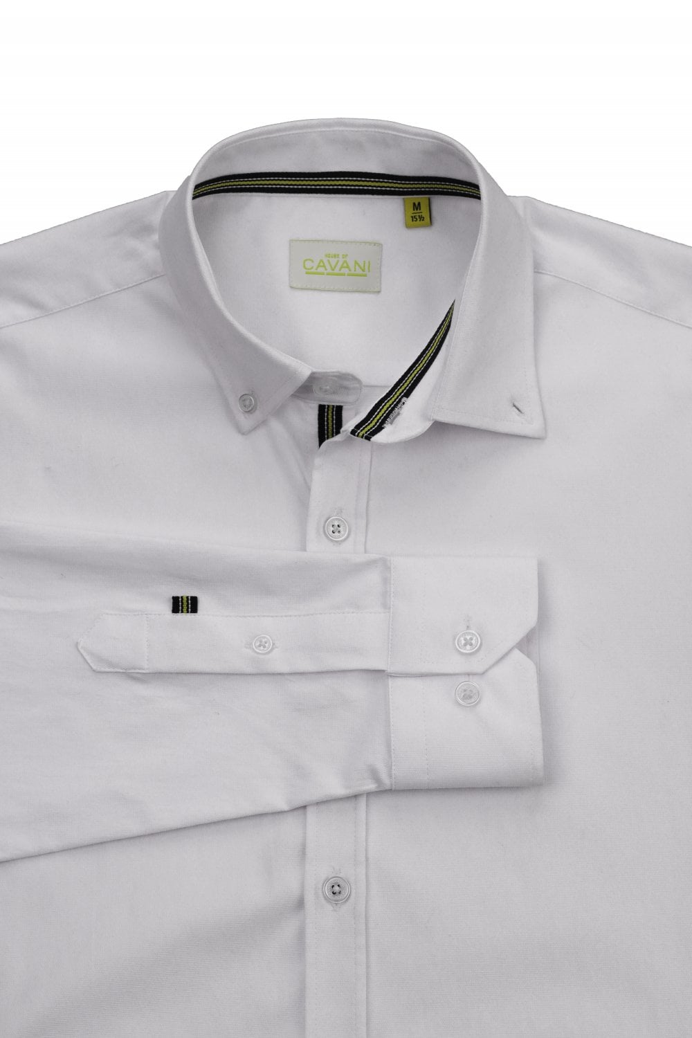 Tessa White Cotton Shirt - Shirts - S/14.5 - THREADPEPPER