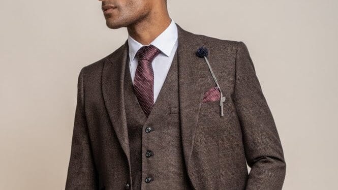 Styling the Caridi Brown | Brown Suit Styling. Mens style fashion tips from THREADPEPPER.