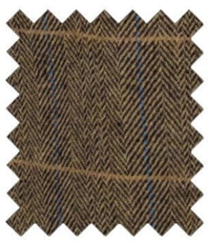 Albert Brown Tweed Suit Swatch - Swatch - 