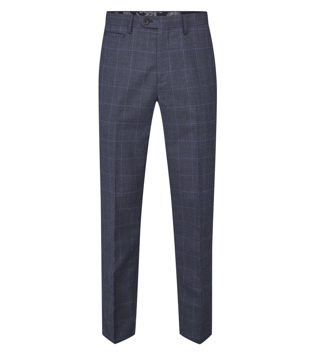Anello Blue Prince Of Wales Check Trousers - STOCK CLEARANCE - Trousers Sale - 