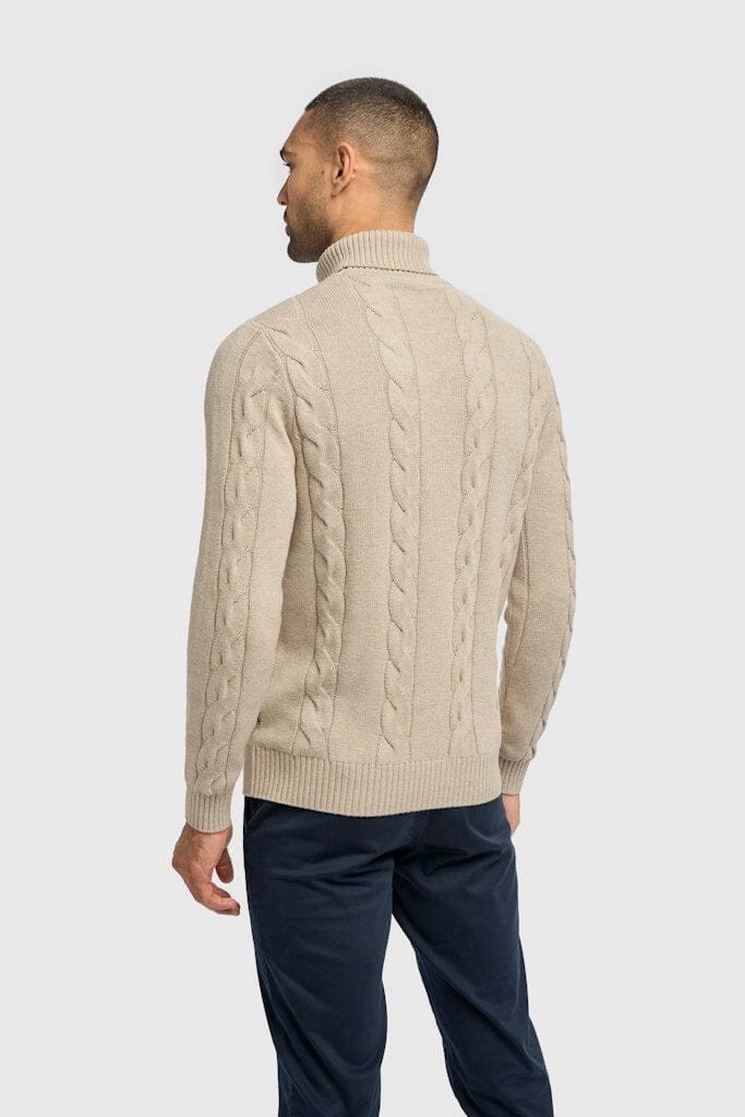 Archie Roll Neck Jumper - Jumpers - 