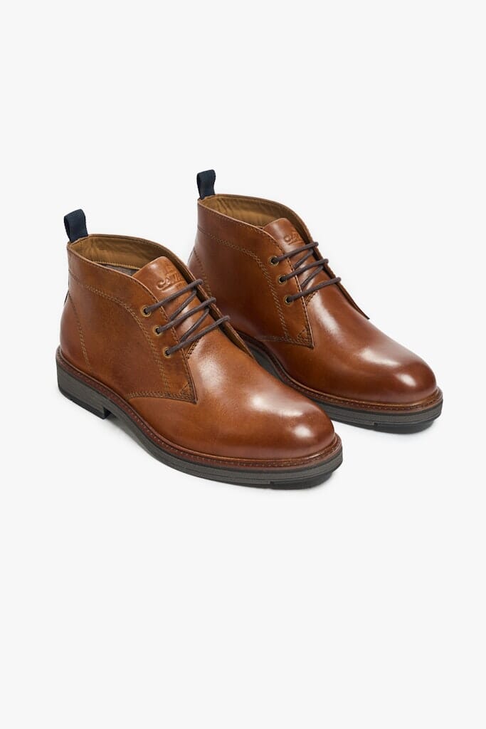 Austin Leather Boots - Boots - Tan 7 