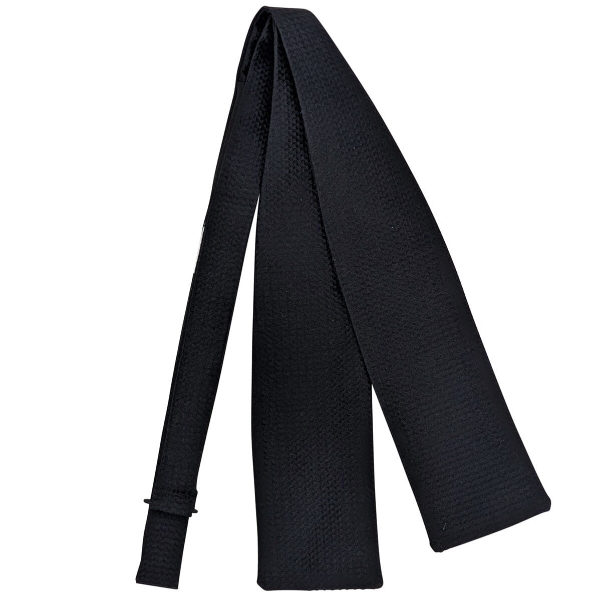 Black Barathea Batswing Bow Tie - Bow Ties - 