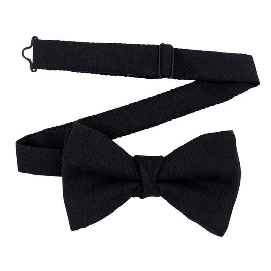 Black Marcella Bow Tie - Bow Ties - Pre-Tied 