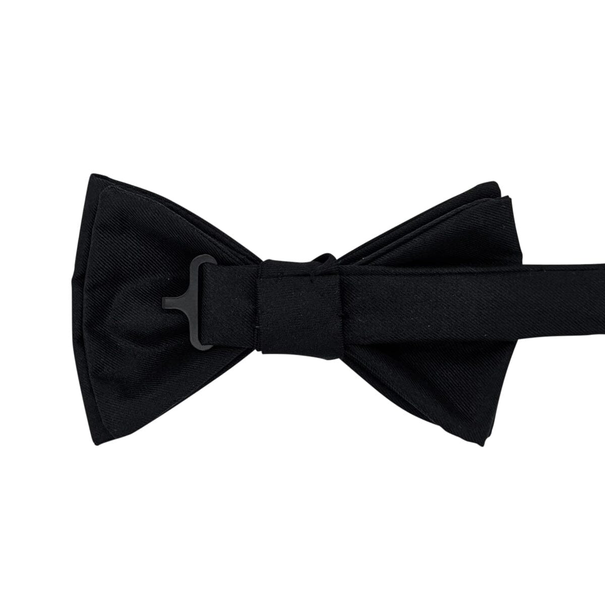 Black Silk Twill Bow Tie - Bow Ties - 