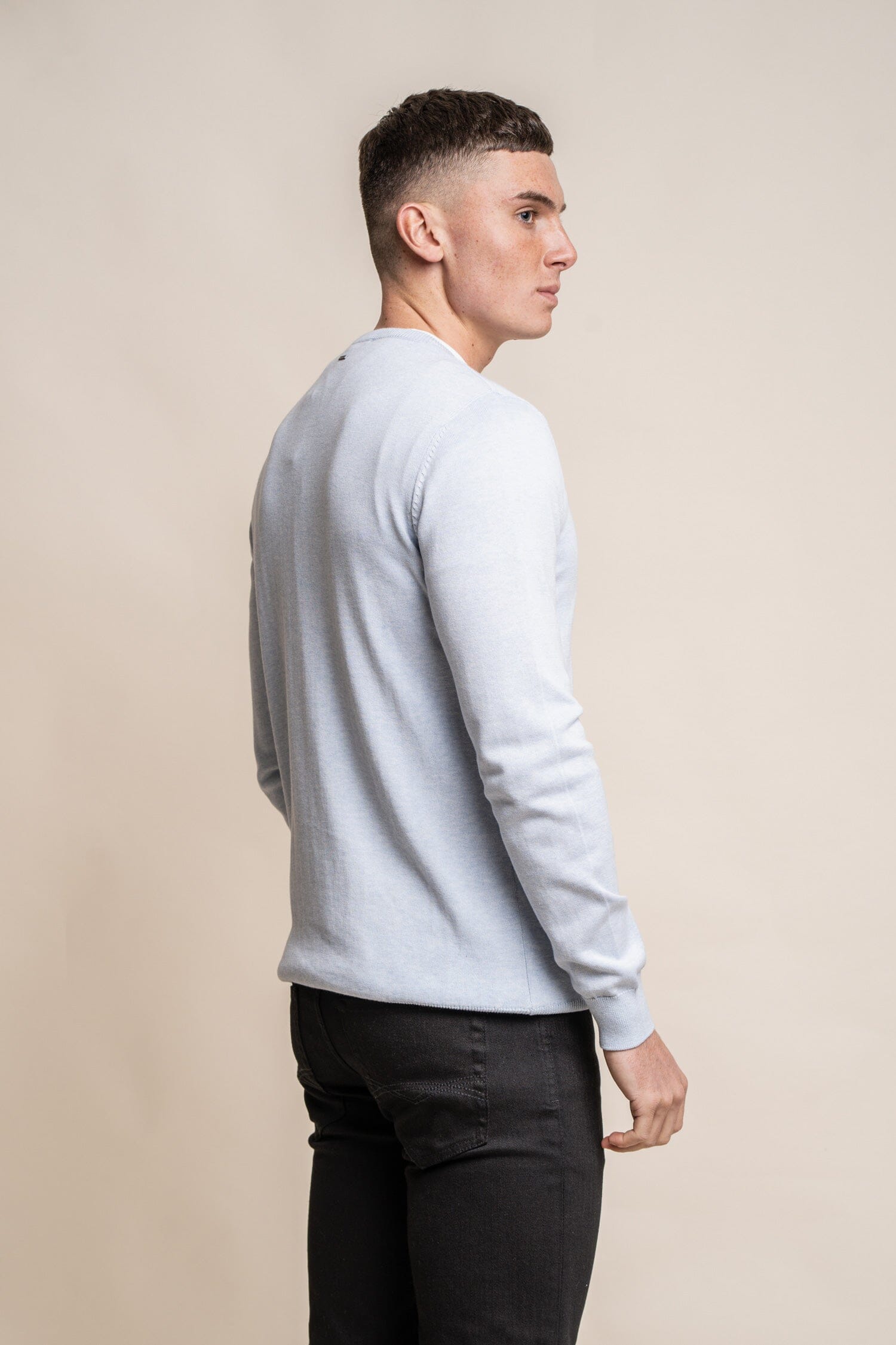 Blue Marlyn Crewneck Jumper - Jumpers - - THREADPEPPER