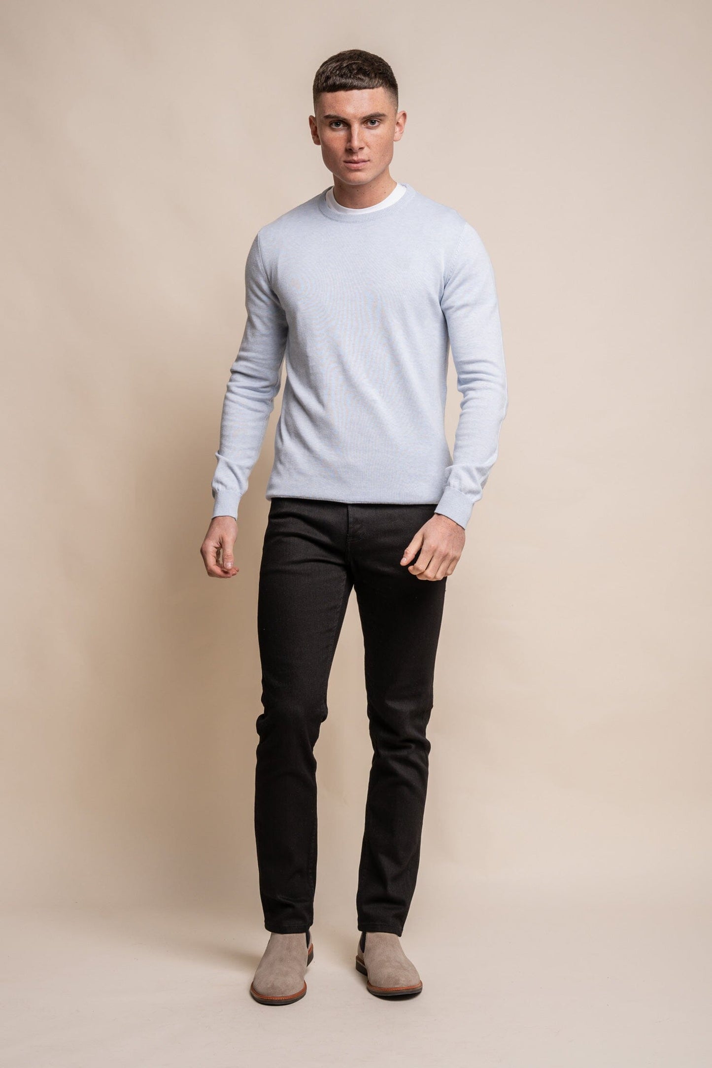 Blue Marlyn Crewneck Jumper - Jumpers - - THREADPEPPER