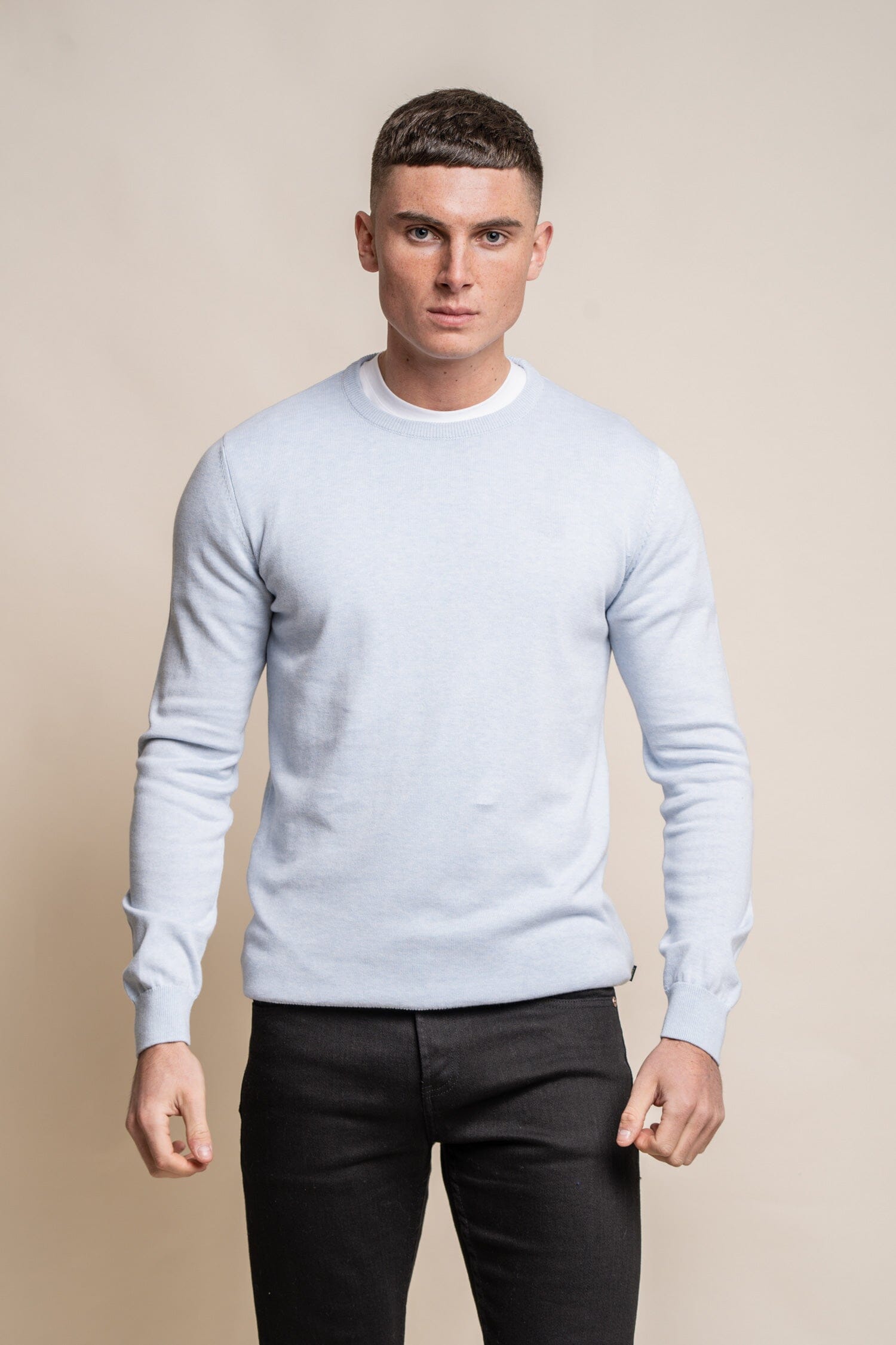 Blue Marlyn Crewneck Jumper - Jumpers - - THREADPEPPER