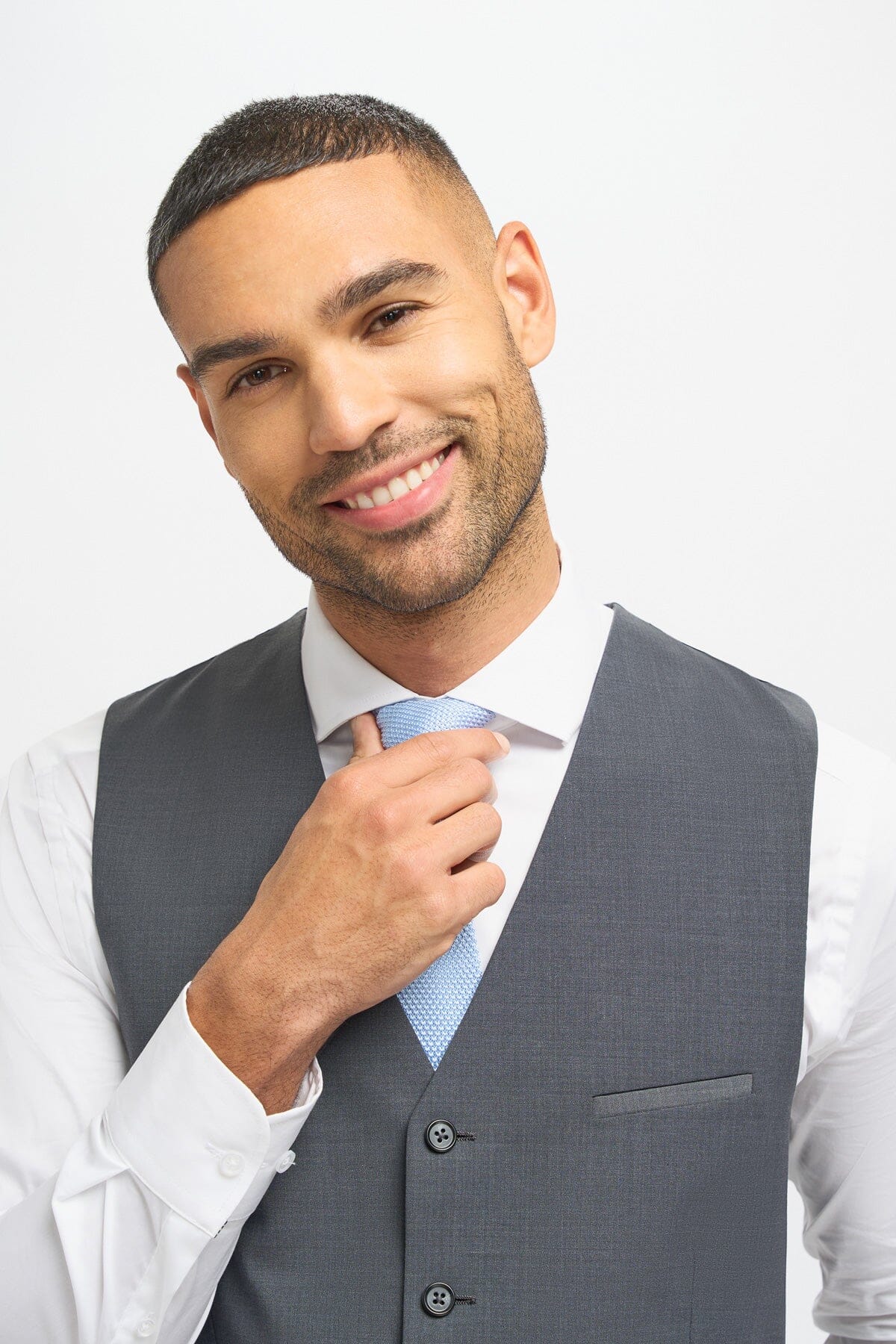 Bond Charcoal 3 Piece Suit - Suits - 