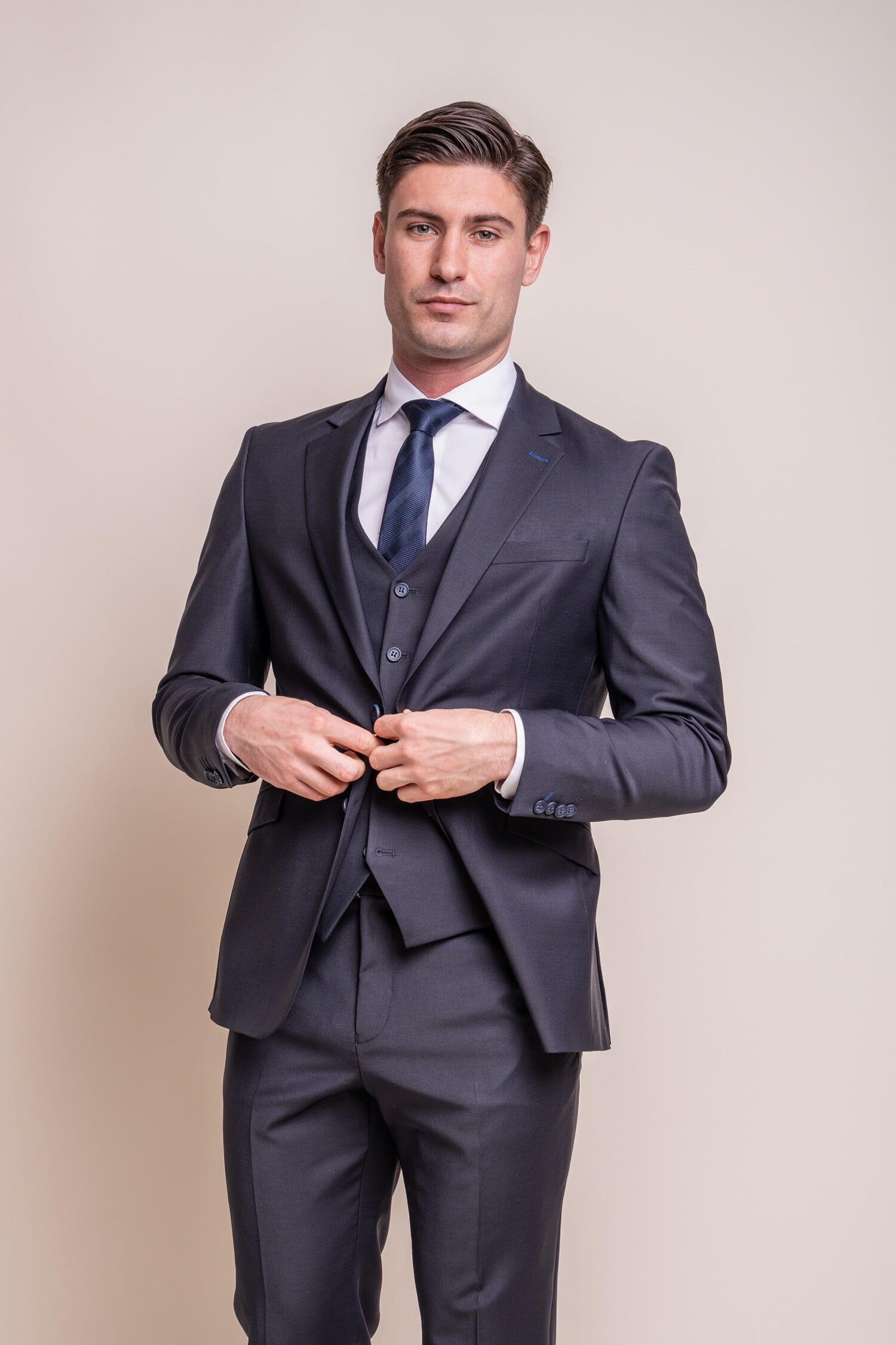 Bond Midnight Blue 2 Piece Suit - Suits - 