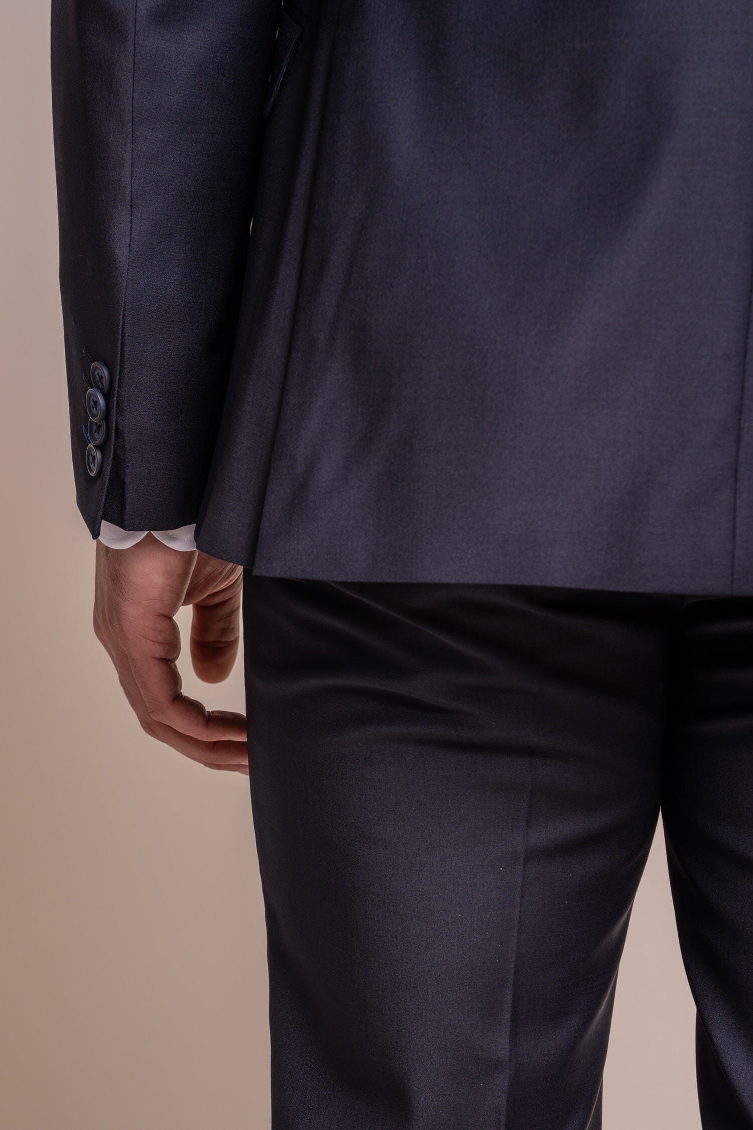 Bond Midnight Blue Suit Swatch - Swatch - 