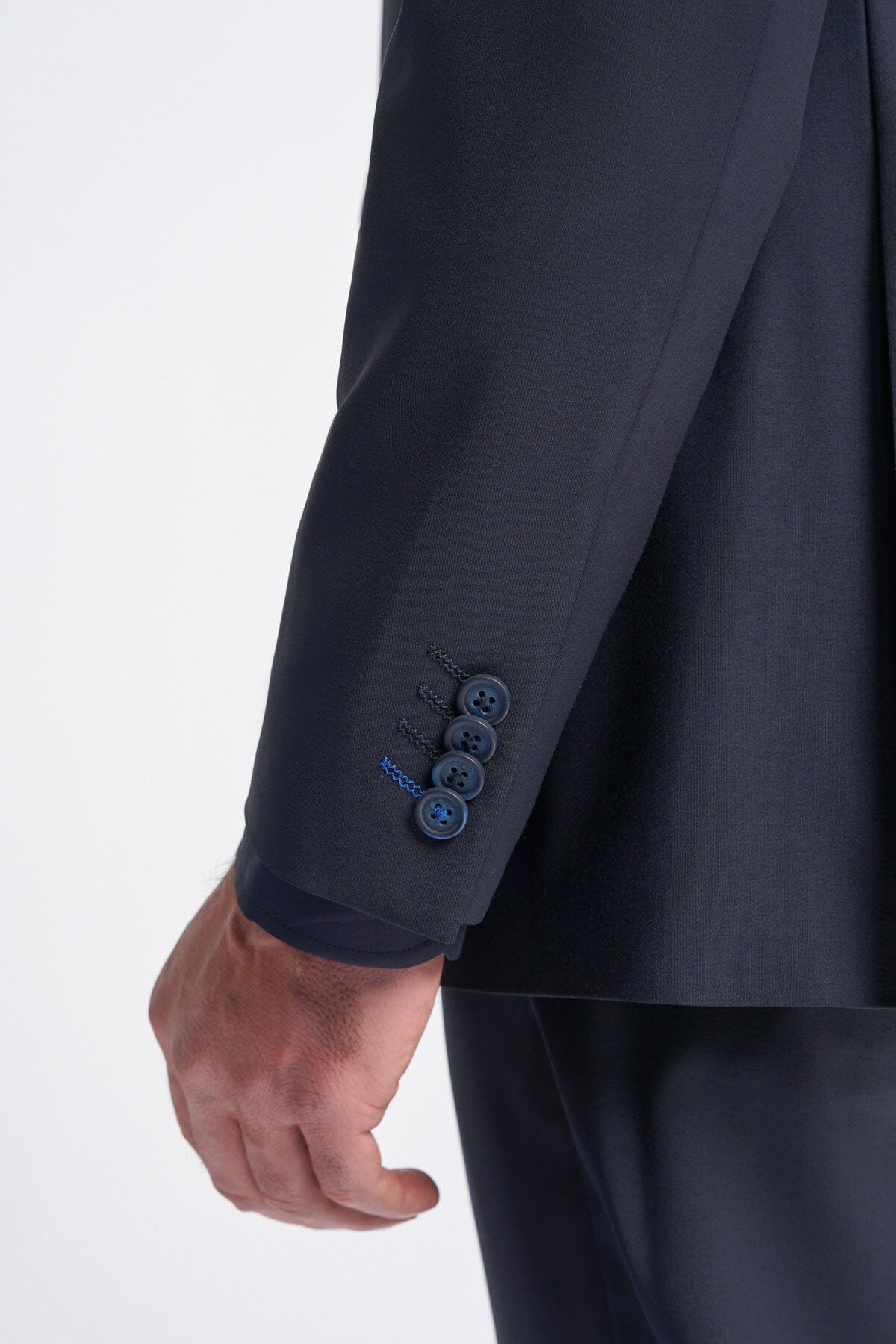 Bond Midnight Blue Suit Swatch - Swatch - 