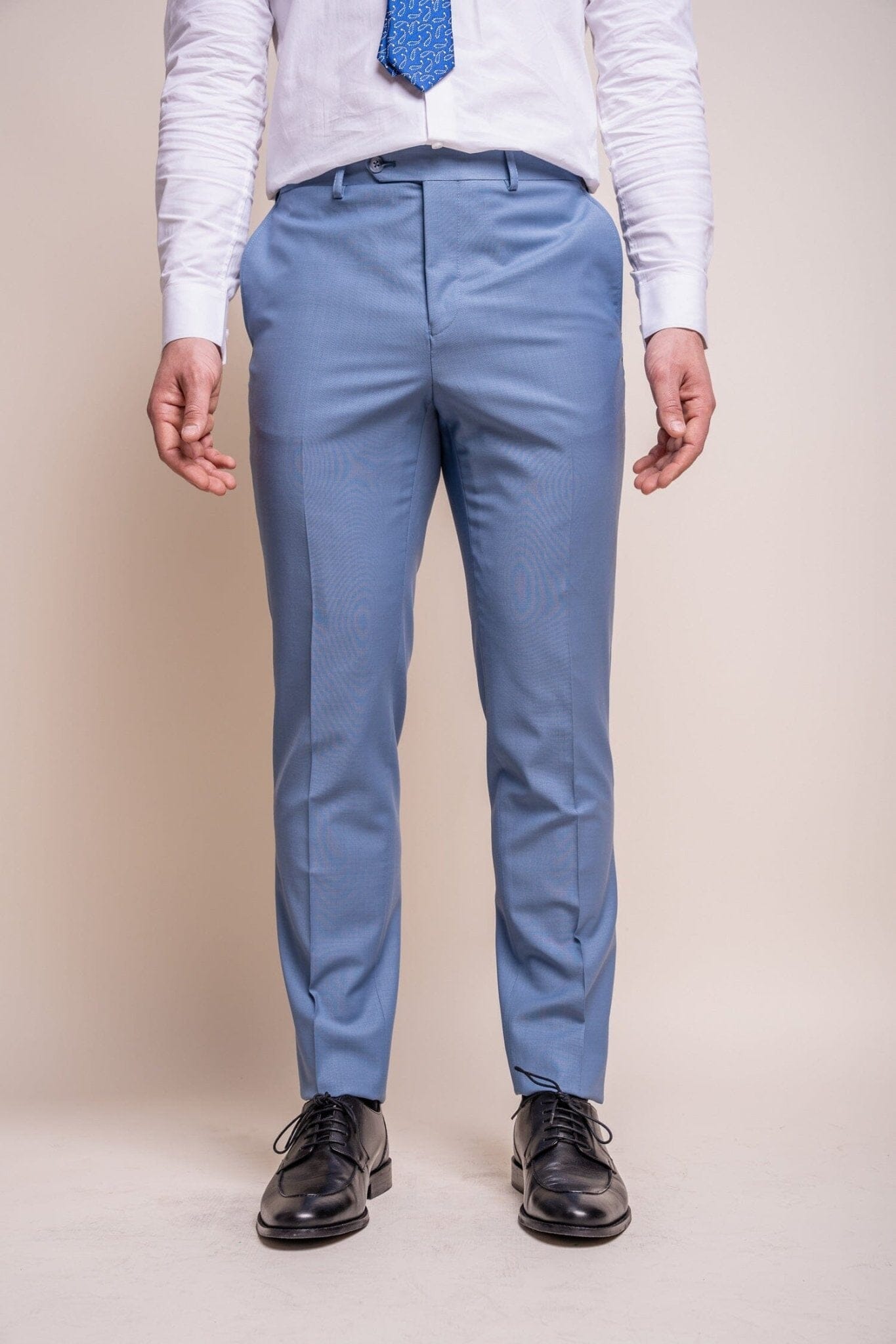 Bond Ocean Blue 2 Piece Suit - Suits - 