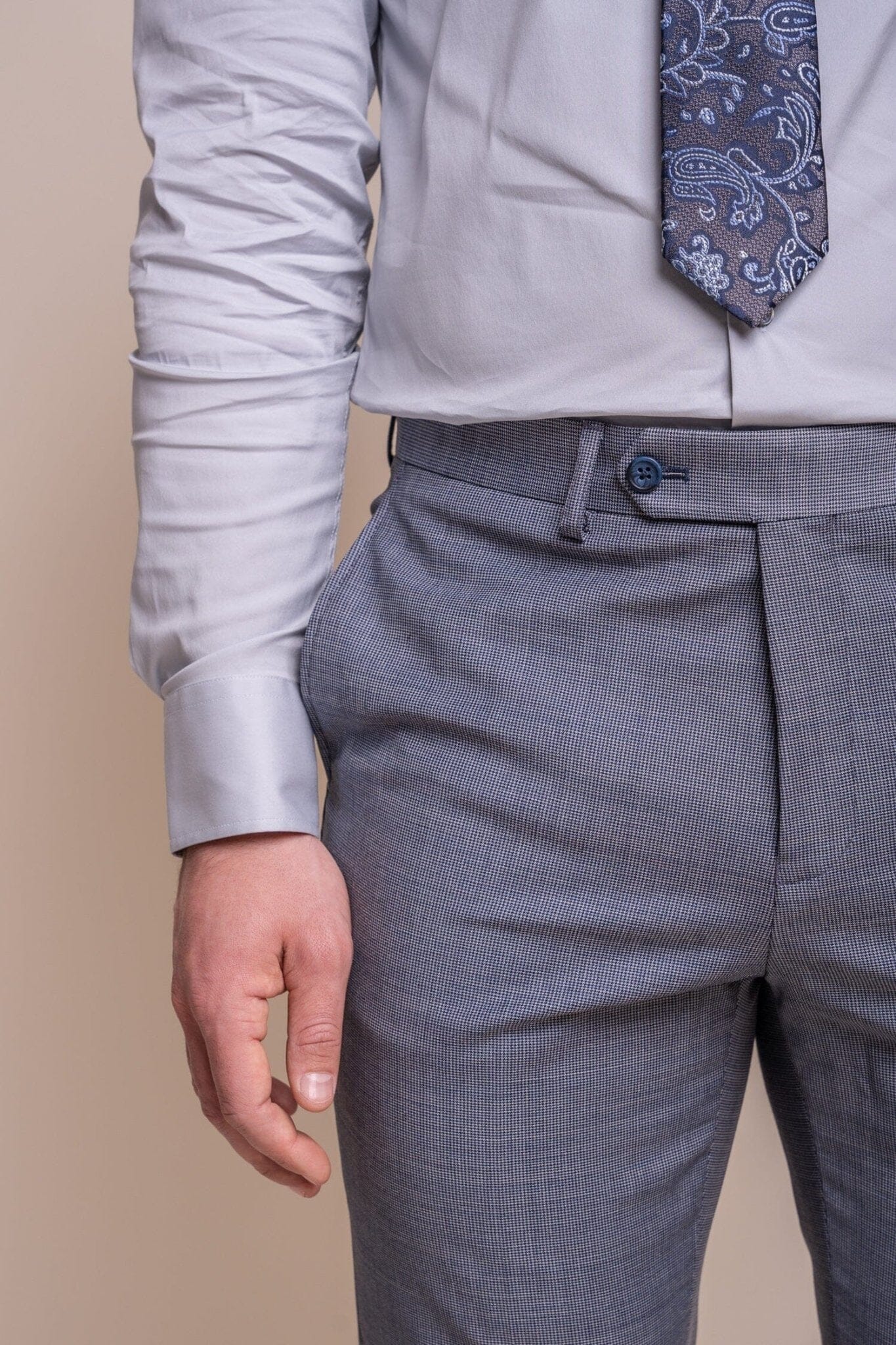 Bond Puppy Tooth 3 Piece Suit - Suits - 